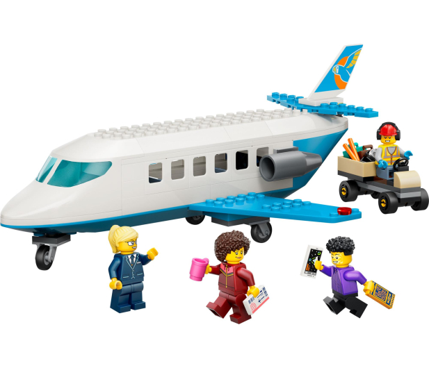 LEGO CITY 60492 Samolot pasażerski - 1529817 - zdjęcie 3